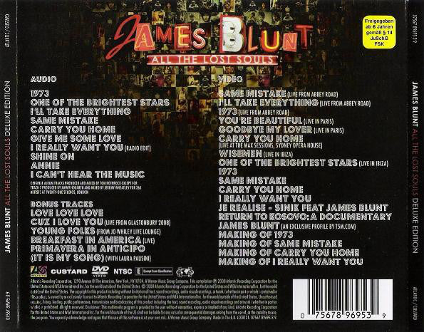 James Blunt - All The Lost Souls (CD, Album + DVD-V, NTSC + Dlx) - Image 2