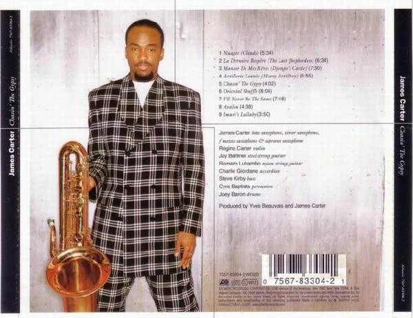 James Carter (3) - Chasin' The Gypsy (CD) - Image 2