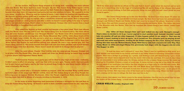 James Gang - The Best Of James Gang (2xCD, Comp, RM) - Image 5