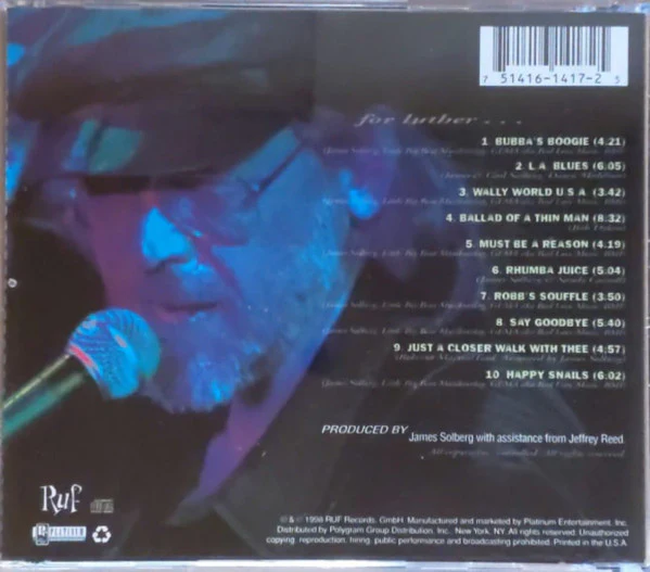James Solberg - L.A. Blues (CD, Album) - Image 3
