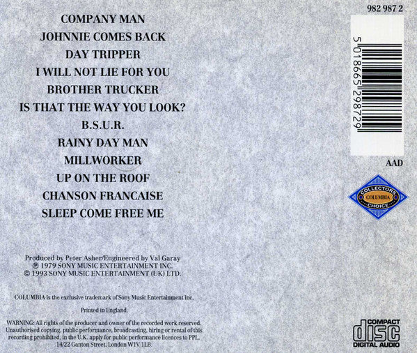 James Taylor (2) - Flag (CD, Album) - Image 2