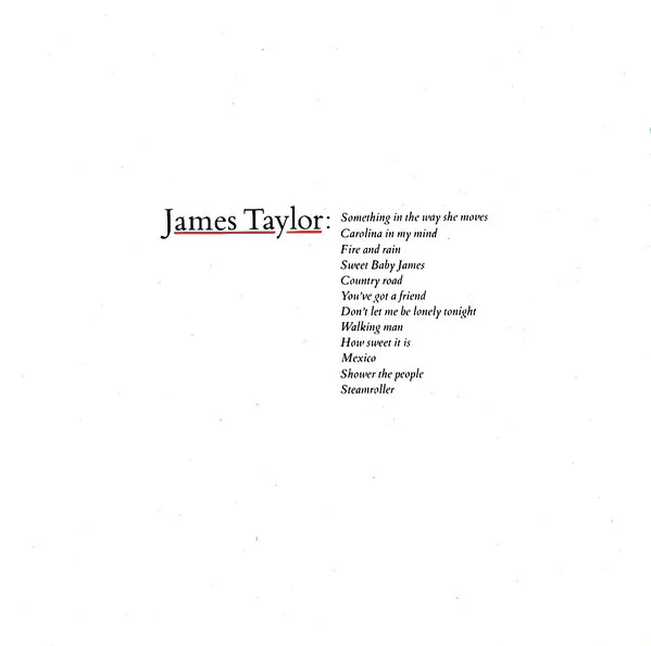 James Taylor (2) - Greatest Hits (CD, Comp, RP, Sli)