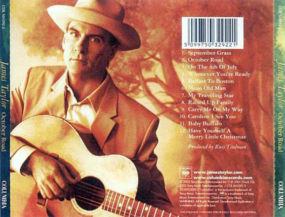 James Taylor (2) - October Road (CD, Album, CD-) - Image 2