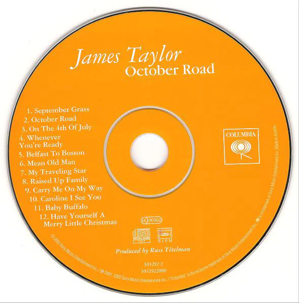 James Taylor (2) - October Road (CD, Album, CD-) - Image 3