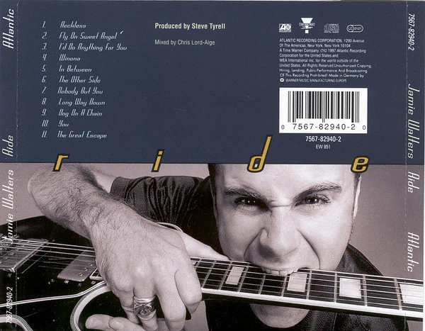 Jamie Walters - Ride (CD, Album) - Image 3