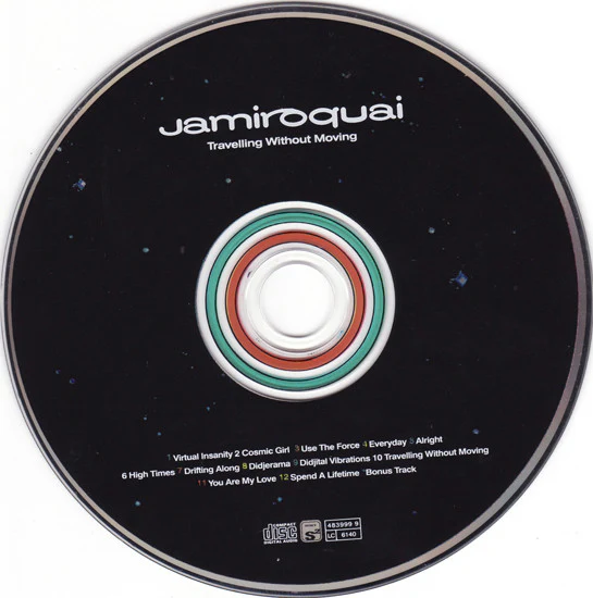 Jamiroquai - Travelling Without Moving (CD, Album) - Image 3