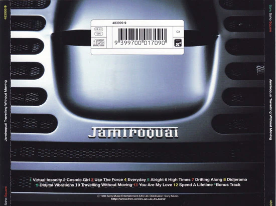 Jamiroquai - Travelling Without Moving (CD, Album) - Image 4