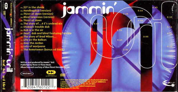 Jammin' Unit - Deaf, Dub And Blind (CD, Album) - Image 4