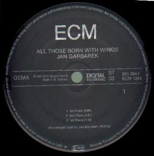 Jan Garbarek - All Those Born With Wings (LP, Album) - Image 3
