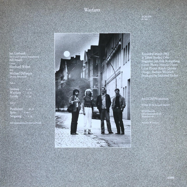 Jan Garbarek Group - Wayfarer (LP, Album) - Image 2