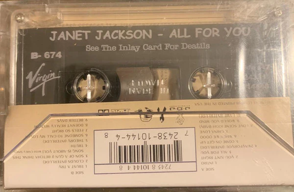 Janet Jackson - All For You (Cass, Album) - Image 2