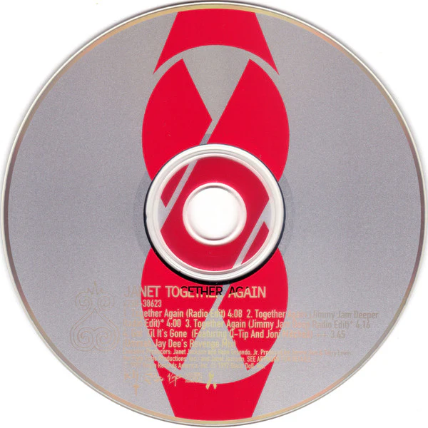 Janet* - Together Again (CD, Single) - Image 3