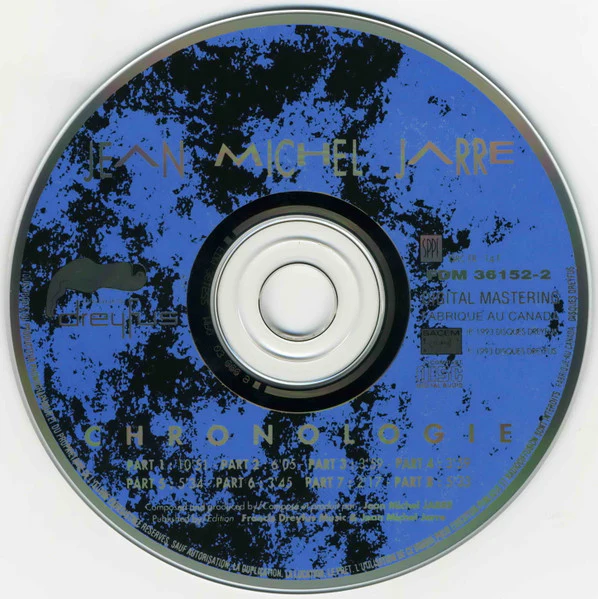 Jean-Michel Jarre - Chronologie (CD, Album) - Image 3