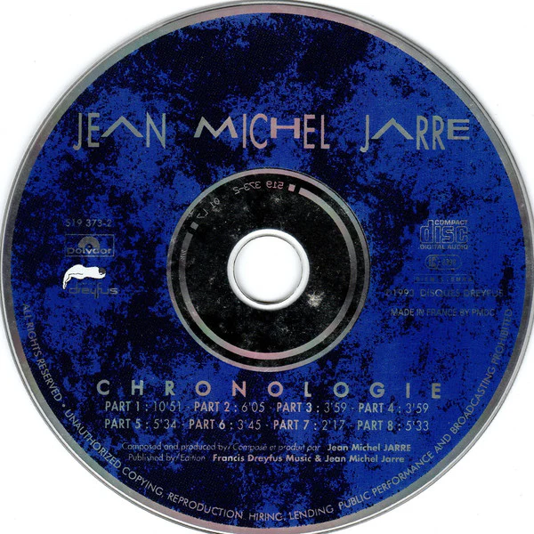 Jean Michel Jarre* - Chronologie (CD, Album) - Image 3