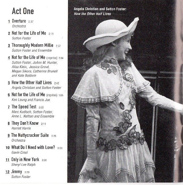 Jeanine Tesori, Dick Scanlan - Thoroughly Modern Millie (Original Broadway Cast Recording) (CD, Album) - Image 2