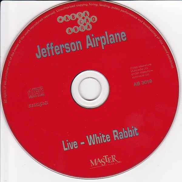 Jefferson Airplane - White Rabbit - Live (CD, Comp) - Image 3