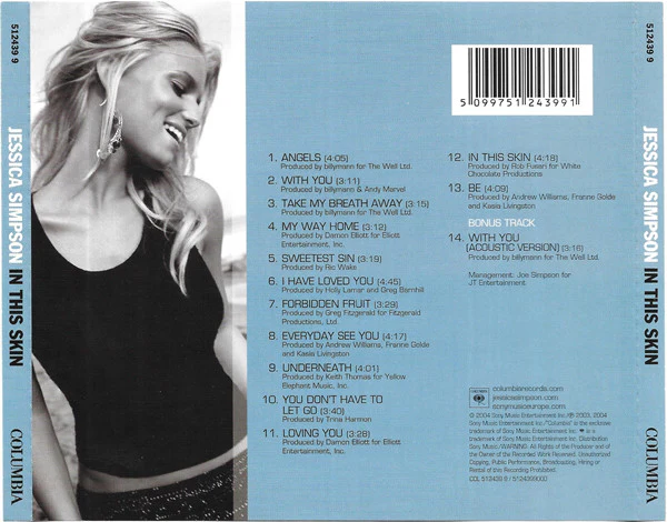 Jessica Simpson - In This Skin (CD, Album) - Image 2