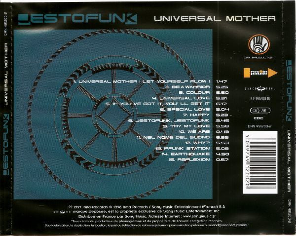 Jestofunk - Universal Mother (CD, Album) - Image 2