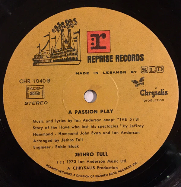 Jethro Tull - A Passion Play (LP, Album, Gat) - Image 5