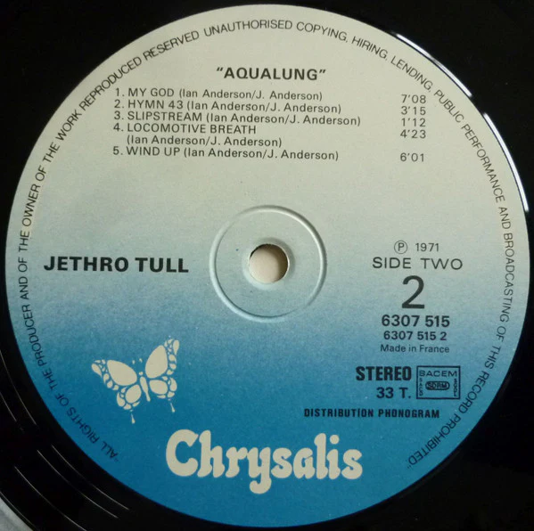 Jethro Tull - Aqualung (LP, Album, RE, Tex) - Image 4