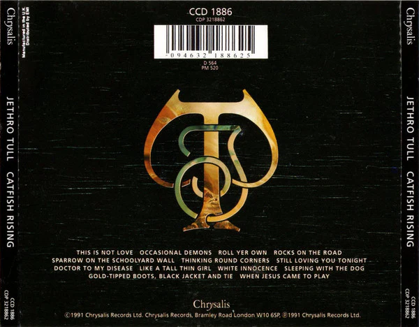 Jethro Tull - Catfish Rising (CD, Album) - Image 2