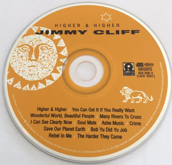 Jimmy Cliff - Higher & Higher (CD, Album) - Image 3