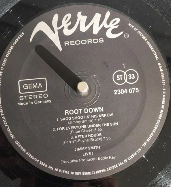 Jimmy Smith - Root Down Live! (LP, Album) - Image 4