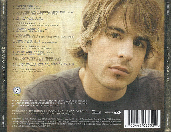 Jimmy Wayne - Jimmy Wayne (HDCD, Album, Enh) - Image 2