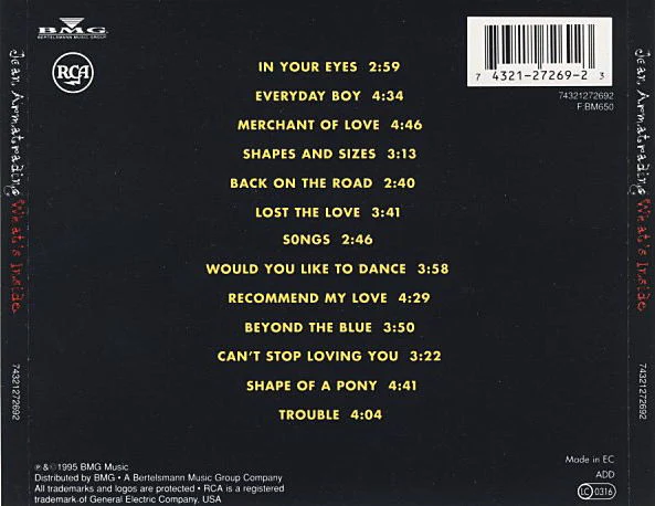 Joan Armatrading - What's Inside (CD, Album) - Image 2