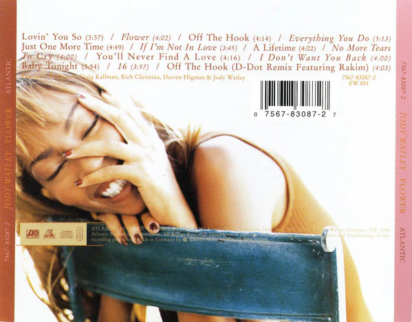 Jody Watley - Flower (CD, Album) - Image 2