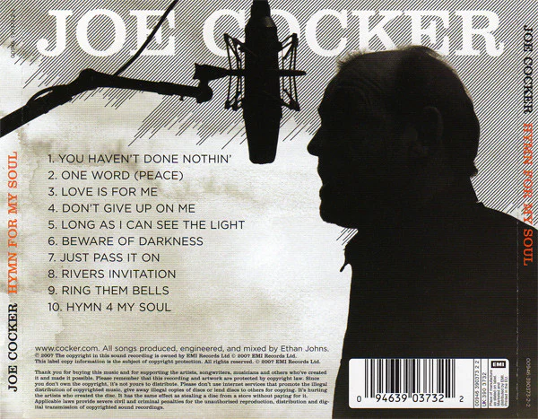 Joe Cocker - Hymn For My Soul (CD, Album) - Image 2