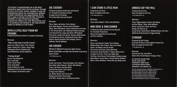 Joe Cocker - Joe Cocker's Greatest Hits (CD, Comp) - Image 3