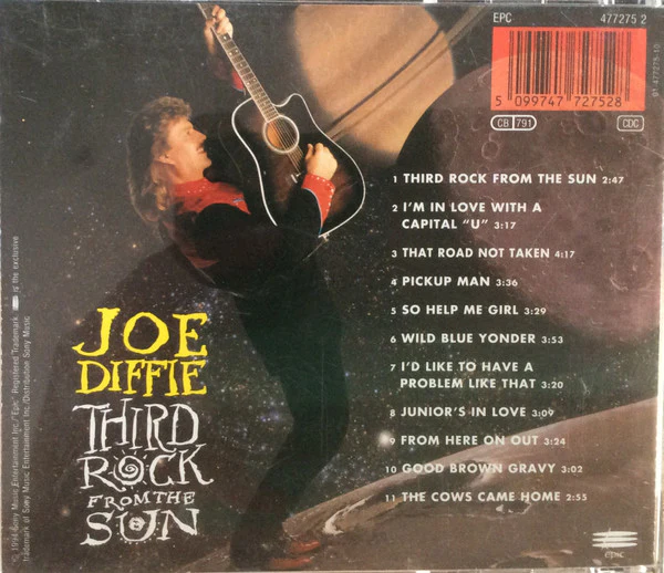 Joe Diffie - Third Rock From The Sun (CD, Album) - Image 3