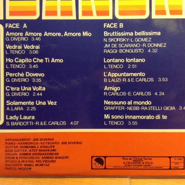 Joe Diverio - Lebanon 80 (LP, Gat) - Image 3