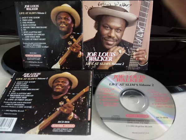 Joe Louis Walker - Live At Slim's Volume 2 (CD, Album) - Image 2