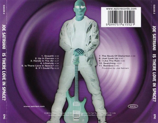 Joe Satriani - Is There Love In Space? (CD, Album) - Image 2