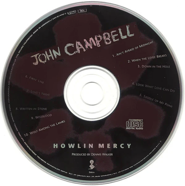 John Campbell - Howlin' Mercy (CD, Album) - Image 3
