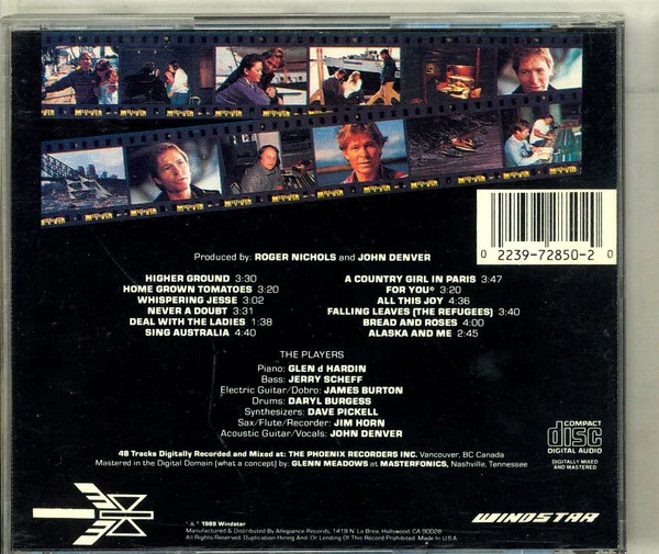 John Denver - Higher Ground (CD, Album) - Image 3
