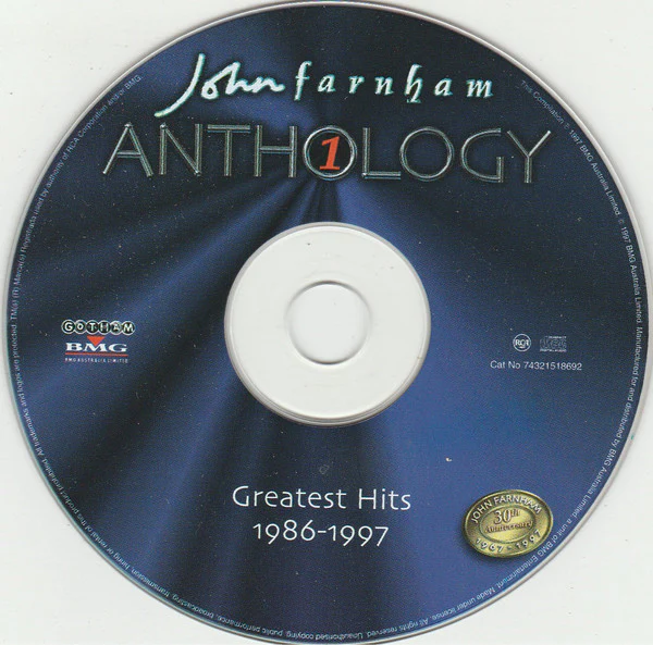 John Farnham - Anthology 1 (Greatest Hits 1986-1997) (CD, Comp, RM) - Image 3