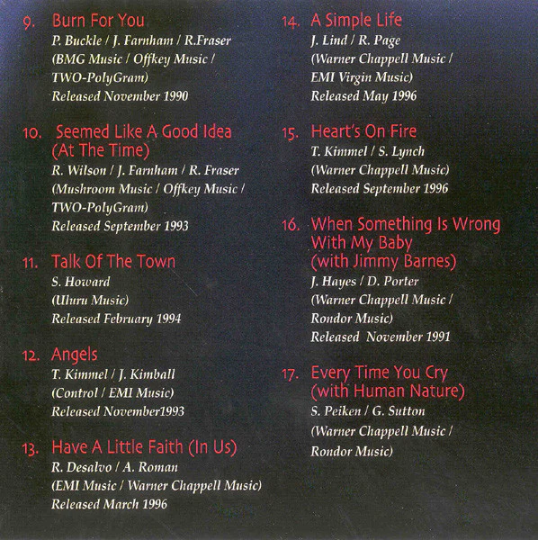 John Farnham - Anthology 1 (Greatest Hits 1986-1997) (CD, Comp, RM) - Image 5