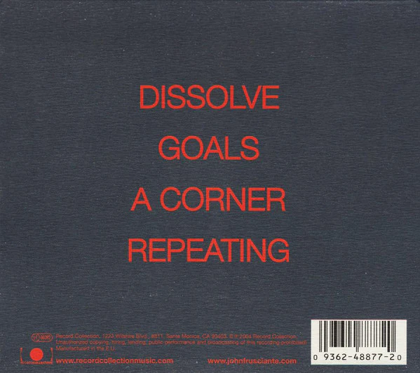 John Frusciante - DC EP (CD, EP, Dig) - Image 2