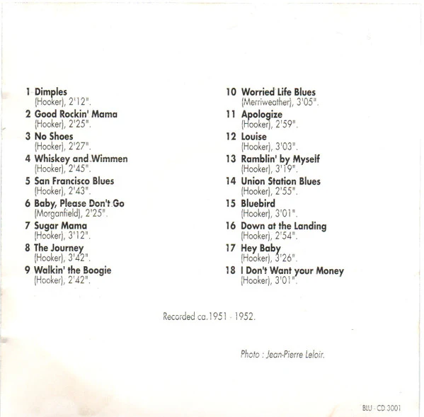 John Lee Hooker - Boogie Man (CD, Comp, RM) - Image 5