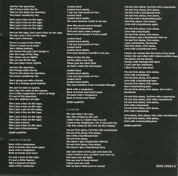John Martyn - Well Kept Secret (CD, Album) - Image 3