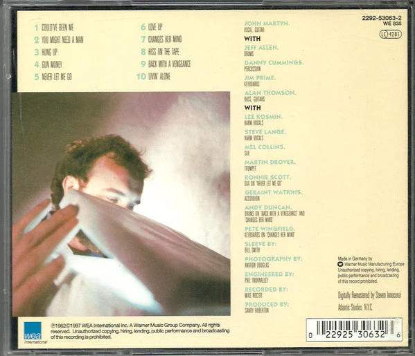 John Martyn - Well Kept Secret (CD, Album) - Image 4