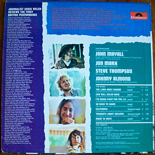 John Mayall - The Turning Point (LP, Album, RM, RP) - Image 2