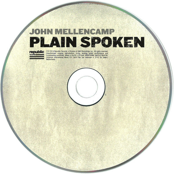 John Mellencamp* - Plain Spoken (CD, Album) - Image 3