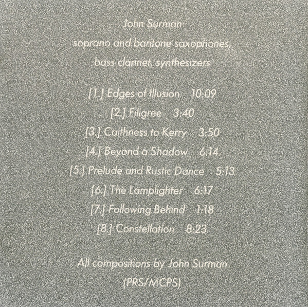 John Surman - Upon Reflection (CD, Album, RE) - Image 5