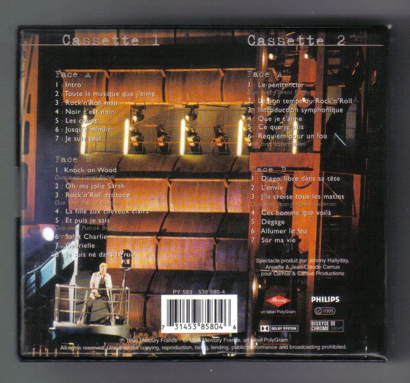 Johnny* - Allume Le Feu - Stade De France 98 (Box + 2xCass, Album) - Image 2
