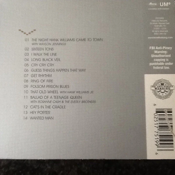Johnny Cash - Playlist Your Way (CD, Comp) - Image 2