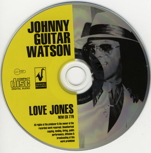 Johnny Guitar Watson - Love Jones (CD, Album, RM) - Image 2